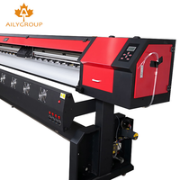 Gran formato ancho 1,8 m 1,9 m 2,5 m 3,2 metros dx5 cabezal xp600 cabeza impresora eco solvente plotter de corte graphtec más asequible