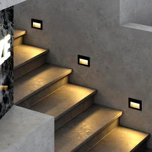 Éclairage au <span class=keywords><strong>pied</strong></span> enterré intérieur et extérieur Éclairage pour escalier Applique murale à marches 7w Éclairage à marches encastré - Product Image 5