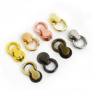 MeeTee KY252 8mm D Anneau Boucle Amovible Bandoulière Connecteurs Sac Matériel pour DIY Sacs Ceintures Stud Rivet avec Anneau Boucle - Product Image 5