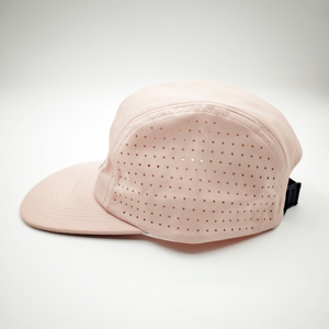 Casquettes d'été en maille de haute qualité pour le camping, en tissu de coton, avec broderie personnalisée et patch en cuir, respirantes, pour le sport et les activités de plein air - Product Image 4