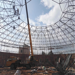 Unterstützung Anpassung Space Frame Grid Fertighaus Stahl konstruktion Space Frame Design Church Building Zum Verkauf - Product Image 2