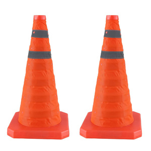 Bán buôn tùy chỉnh 45cm Đóng mở gấp nón giao thông cho an toàn đường bộ & cảnh báo giao thông sản phẩm - Product Image 6