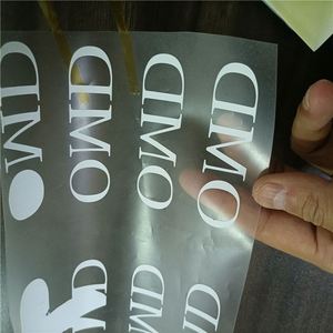 Factory Custom <b>Silk</b> Screen Printing Rubber Brand Logo Sticker 3d Raised Effect Soft Silicone Heat Transfer Labels for Clothing - Product Image 2
