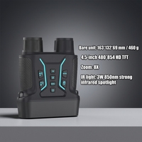 Teleskop Luar Ruangan 8x Night Vision Wide Field View untuk Berkemah, Pengamatan Satwa Liar, dan Berburu