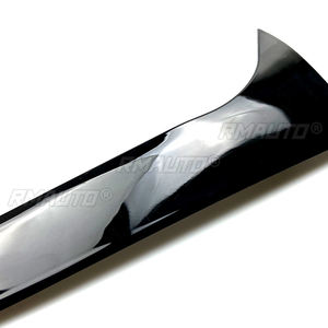 2 pièces Aileron latéral de fenêtre arrière de voiture Canards Splitter pour Audi A4 B8 Allroad Avant 2009-2016 - Product Image 4