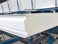 Panneaux sandwich insonorisés et isolés en polyuréthane/EPS/PU/PIR/PUR/laine de roche pour murs intérieurs et murs extérieurs