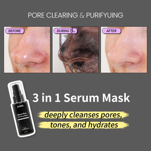 ทรีทเมนต์ปรับสีผิว บำรุงผิว <span class=keywords><strong>ลด</strong></span><span class=keywords><strong>สิวเสี้ยน</strong></span> กระชับรูขุมขน 3 in 1 มาส์กเซรั่มล้างออก TXA แบล็คราส มาส์กหน้า - Product Image 2