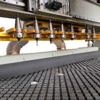 Router CNC Vortek ATC+ PK1328 para Tallado de Madera 3D, Control NC Studio, Cambio Automático de 12 Herramientas, Motor de Husillo de 9kW