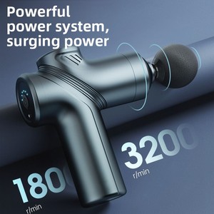 <span class=keywords><strong>Pistolet</strong></span> de <span class=keywords><strong>massage</strong></span> fascia pour têtes de <span class=keywords><strong>massage</strong></span>, professionnel, portable, mini, pour usage domestique et fitness, avec contrôle de vitesse 6 vitesses et fonction de <span class=keywords><strong>massage</strong></span> intégrée - Product Image 2