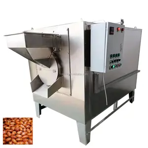 Industrial use food higher standard good performance hot air dry nut sheanut coffee bean roasting machine