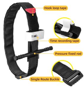 Most Effective Tactical Hemostatic Tourniquets Control Single-Handed Application for Outdoor Emergency - Product Image 2