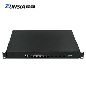 Zunsia i7 i5ไฟร์วอลล์8th 9th H110 H170 4 SFP 6 LAN พอร์ตเราเตอร์ไฟร์วอลล์ pfsense มินิพีซี1U คอมพิวเตอร์เครือข่าย - Product Image 5