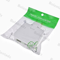 Adaptateur de chargeurs d'extension EU 4 en 1, convertisseur de prise rotatif à 180 degrés pour la charge de téléphone portable avec prise USB et type C