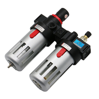 Unidad de Tratamiento de fuente de aire Airtac BFC2000, regulador de filtro de aire comprimido, Unidad de combinación FRL
