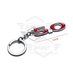 金属製ロゴブランドスポーツキーリングキーチェーンRS TYPER GMC NISSANトヨタBMW SLINE GTR 4x4 - Product Image 4