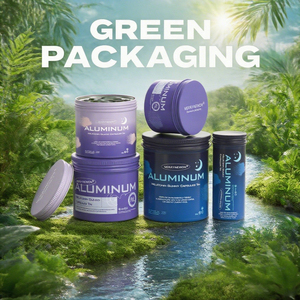 Durable Aluminum Pill Jar | Professional Supplement Jar Packaging for Vitamin Gummies - Product Image 4