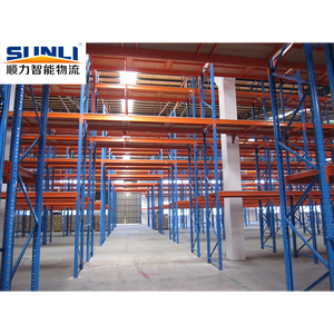 מערכת אחסון משטחים כבדה בעלת 5 שכבות הגנה מפני קורוזיה, יחידת אחסון מערימה, מדפי משטחים מפלדה - Product Image 3