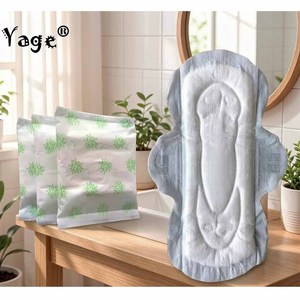 Serviettes hygiéniques personnalisées en tissu non tissé avec fonction ionique négative, tampons féminins, serviettes hygiéniques - Product Image 1