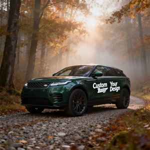 สติ๊กเกอร์ติดรถยนต์แบบแม่เหล็ก ทนรังสียูวี กันน้ำ พิมพ์โลโก้แบบไดคัท สำหรับใช้งานกลางแจ้ง สติ๊กเกอร์ไวนิลติดกันชนรถยนต์ แบบกำหนดเอง - Product Image 1