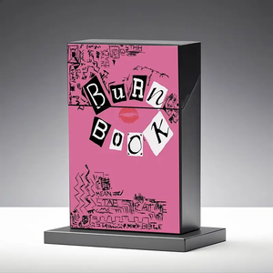 Funky Cartoon Burning Book Print Étui à <span class=keywords><strong>cigarettes</strong></span> en plastique portable Boîte à <span class=keywords><strong>tabac</strong></span> manuelle à rabat pour cigarette Standard 20-Pack 84mm - Product Image 6