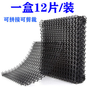 Alfombra de púas a prueba de gatos, rectangular, de malla, para protección de gatos en jardín o balcón - Product Image 3