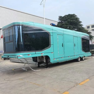 Maisons de remorque mobiles extérieures pour le bureau et les vacances avec roues NOUVEAU Design de remorque Maison mobile pour le voyage en vente - Product Image 5