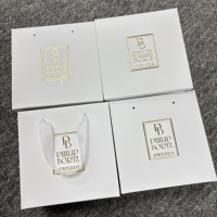 Sac fourre-tout promotionnel de luxe en carton blanc, personnalisable, estampé à chaud or, écologique, biodégradable, durable et recyclable pour bijoux