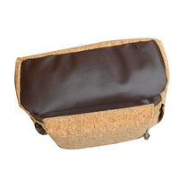 Sac à dos en liège naturel, matériau recyclable écologique personnalisé, fourre-tout