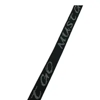 2,5mm Custom Roll gewebte Buchstaben Polyester Woven Band Jacquard Nylon Gurtband für Handtaschen riemen Kleidungs stücke
