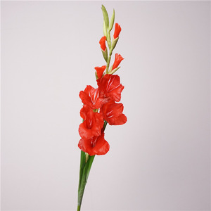 Flores de Gladiola de Gel Suave al Tacto Realista de Alta Calidad de 107 cm, al por Mayor, para Decoración de Halloween, Navidad, Bodas, Hoteles y Hogares - Product Image 5