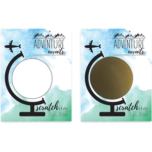 Tùy chỉnh làm cho tự làm của riêng bạn Scratch Off scratchnotes 3x4 Lưu ý thẻ dán phiêu lưu đang chờ đợi trên toàn cầu - Product Image 3