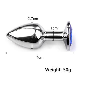 Dewasa Mainan Seks <span class=keywords><strong>Anal</strong></span> Plug Berlian Logam Mainan Berbentuk Bulat Dasar Buttt Alat Kecantikan Pria Gaay Bermain Game Perhiasan <span class=keywords><strong>Anal</strong></span> plug Mainan Seks - Product Image 4