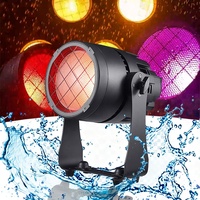 Projecteur COB étanche 350W RGBALC 6-en-1 1800-8500K 65 °   Projecteur LED extérieur à angle de faisceau large pour concerts, mariages et événements