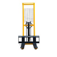 Chariot élévateur à fourche électrique hydraulique automatique 1,6 m 1t, certifié CE, pour usage intérieur/extérieur, vente en gros d'usine