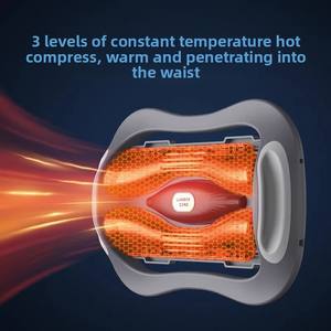 Masajeador Lumbar CYANMED con Curvatura para Recostarse, Terapia Infrarroja Temporizada y Modo de Relajación - Product Image 6