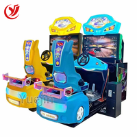 42 pouces HD Dynamic Motion 4D Race Car Game Simulateur de conduite Matériau en fibre de verre