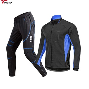 Combinaison thermique pour <span class=keywords><strong>homme</strong></span> TIMETEX, vêtements de cyclisme, coupe-vent, réfléchissant, <span class=keywords><strong>tenue</strong></span> de course, VTT, vélo de route, course nocturne, <span class=keywords><strong>tenue</strong></span> d'<span class=keywords><strong>hiver</strong></span> - Product Image 5