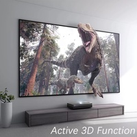 Changhong D7U OMMC UHD Laser TV Home cinéma 2500 Lumens ANSI avec Android MEMC 3D projecteur Laser 4k à courte portée