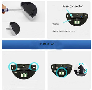 Taidacent cửa tự động cảm biến yêu cầu để thoát PIR lò vi sóng phát hiện chuyển động kiểm soát truy cập autodoor Opener cảm biến 24.125GHz - Product Image 5