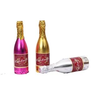 Prezzo all'ingrosso portatile aria compressa Champagne vino metallo colorato Confetti cannone - Product Image 6