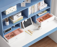 Bureau pour enfants YQ JENMW avec pieds réglables en hauteur, table d'étude