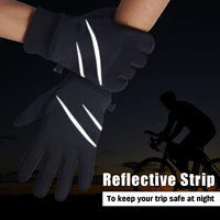 Gants d'hiver pour enfants, coupe-vent, chauds, pour le cyclisme, les sports de plein air, la course à pied, avec écran tactile intégré