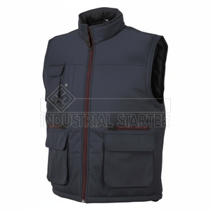 Gilet d'extérieur avec détail d'anneau élégant Produit de qualité supérieure pour les aventures actives - Product Image 1