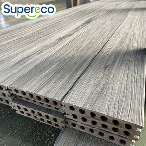 Vente directe <span class=keywords><strong>d</strong></span>'usine de planches de terrasse en bois composite, planches de terrasse durables et imperméables <span class=keywords><strong>à</strong></span> âme creuse pour l'extérieur - Product Image 2