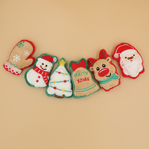 Premium Kangdarpet Model 00422 Christmas <b>Cat</b> Design <b>Plush</b> Interactive Chewing Toy Catnip Infused for Teeth Cleaning Movement - Product Image 5