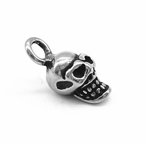 Colgante de Calavera de Acero Inoxidable yunique, Color Retro Brillante, Accesorio de Moda Unisex - Product Image 1