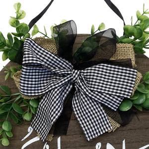 Letrero Decorativo de Pared Islámico Moderno, Redondo, de Madera, con Caligrafía <span class=keywords><strong>Árabe</strong></span>, para Colgar, Bienvenida, Salam, para Puerta Principal - Product Image 5