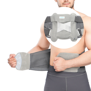 Femmes Hommes Respirant Élargi Amovible Airbag Taille Fixe <span class=keywords><strong>Ceinture</strong></span> de Soutien Bas du Dos Brace - Product Image 1