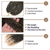 Perruques Courtes Africaines en Soie Synthétique, Extensions de Cheveux au Crochet Faits à la Machine, Boucles Style Exotique pour Tous Iriswigs XS-49