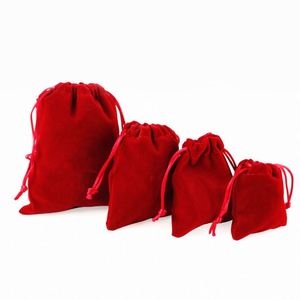 Custom Colorful Pouches Velvet Jewelry Eco Friendly Custom Size Small Jewelry Packaging Velvet Pouch Bags - Product Image 4